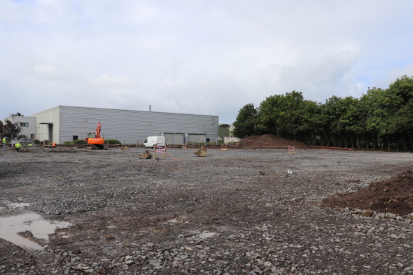Work Starts on Ward Automations New State of the Art Manufacturing Facility - workers on site 2